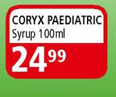 Coryx Paediatric Syrup-100ml