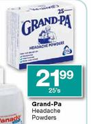 Grand-Pa Headache Powders-25's