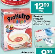 Bokomo ProNutro Toddlers Cereal Assorted-250g Each