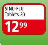 Sinu-Flu-20 Tablets