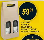 Caprice Sparkling Non-Alcholic Classic Twinpack-2 x 750ml