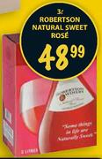 Robertson Natural Sweet Rose-3L