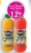 Hall's Smooth Fruit Blend-1L Each