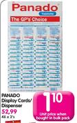 Panado Display Cards/Dispenser-48 x 2's