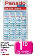 Panado Display Cards/Dispenser-2's