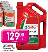 Castrol Motor Oil SAE 40-5Ltr