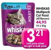 Whiskas Multipack Cat Food-14 x 85gm