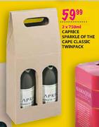 Caprice Sparkle Of The Cape Classic Twinpack- 2 x 750ml