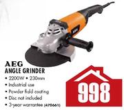 AEG Angle Grinder-2200W