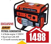 Grip Petrol Generator-1000W