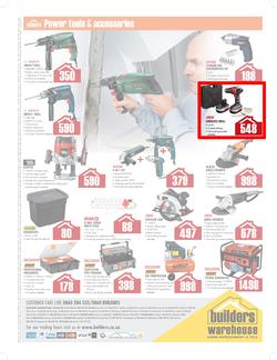 Builders Warehouse : Builders Best Buys (21 Aug - 9 Sep), page 7