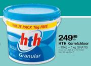 Hth Korrelchloor-10kg + 1kg Gratis Elk