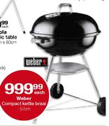 Weber Compact Kettle Braai-57cm Each
