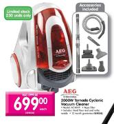 Aeg Tornado Cyclonic Vacuum Cleaner-2000W