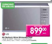 LG Electronic Mirror Microwave Oven-44Ltr