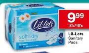 Lil-Lets Sanitary Pads-8's/10's
