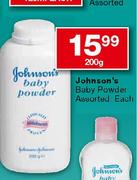Johnson's Baby Powder Assorted Each-200g