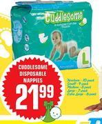 Cuddlesome Disposable Nappies Small-9's Pack