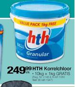 HTH Korrelcloor-10kg+1kg Gratis