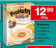 Bokomo ProNutro Toddlers Cereal Assorted Each-250g