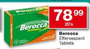Berocca Effervescent Tablets-20's