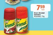 Knorr Aromat Canister Assorted-75g Each