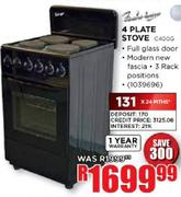 Fuchs Ware 4 Plate Stove (C400G)