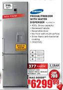 Samsung Fridge/Freezer with Water Dispenser-430 Ltr