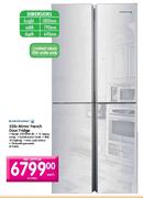 Kelvinator Mirror French Door Fridge-520 Ltr (KLS520SS-4D)