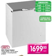 Defy Chest Freezer-205 Ltr (DMP290)