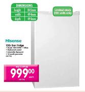 Hisense Bar Fridge-130 Ltr (HW130RW)