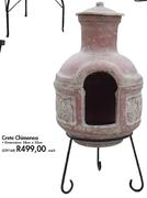 Crete Chimenea 58x32cm-Each