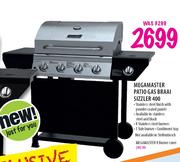 Megamaster Patio Gas Braai Sizzler 400