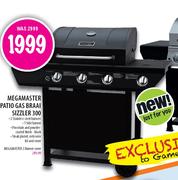 Megamaster Patio Gas Braai Sizzler 300