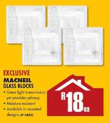 Macneil Glass Blocks Each