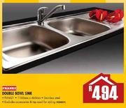 Franice Double Bowl Sink