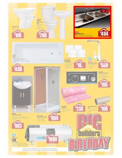 Builders Warehouse : Big Builders Birthday (23 Sep - 7 Oct) - KZN Only, page 7