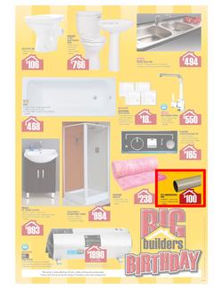 Builders Warehouse : Big Builders Birthday (23 Sep - 7 Oct) - KZN Only, page 7