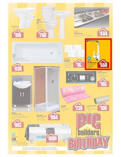 Builders Warehouse : Big Builders Birthday (23 Sep - 7 Oct) - KZN Only, page 7