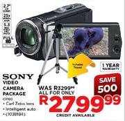 Sony Video Camera Package (CX190)