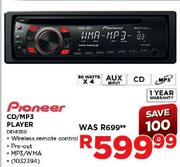 Pioneer CD/MP3 Player (DEH1350)