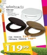 Splashworks Toilet Seat White(TSWHT-W)