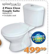 Splashworks 2 Piece Close Couple Suite