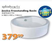  Jessica Freestanding Basin-480x490x150mm