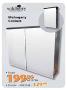 Wildberry Mahogany Cabinet Double