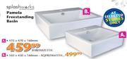 Pamela Freestanding Basin-470x470x160mm