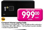 Yale Compact Home Laptop Safe Each