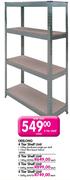 Geelong 4 Tier Shelf Unit-350kg