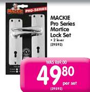 Mackie Pro Series Mortice Lock Set-2 Lever Per Set