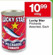 Lucky Star Pilchards-400gm